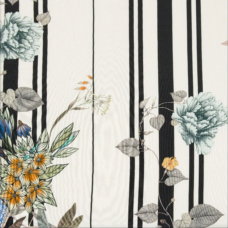 Flower Stripes - Viscosa (SCAMPOLO 2 M)