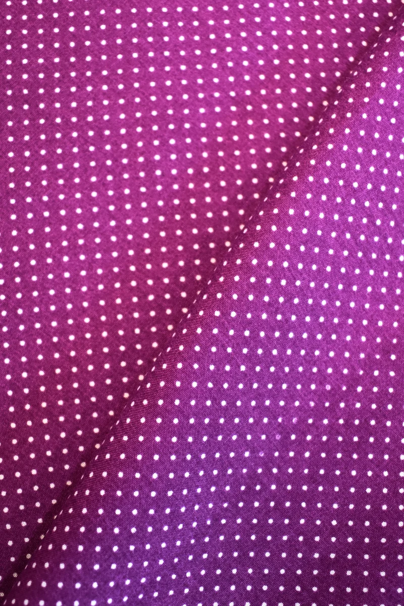 Tela 100% viscosa fantasia a pois