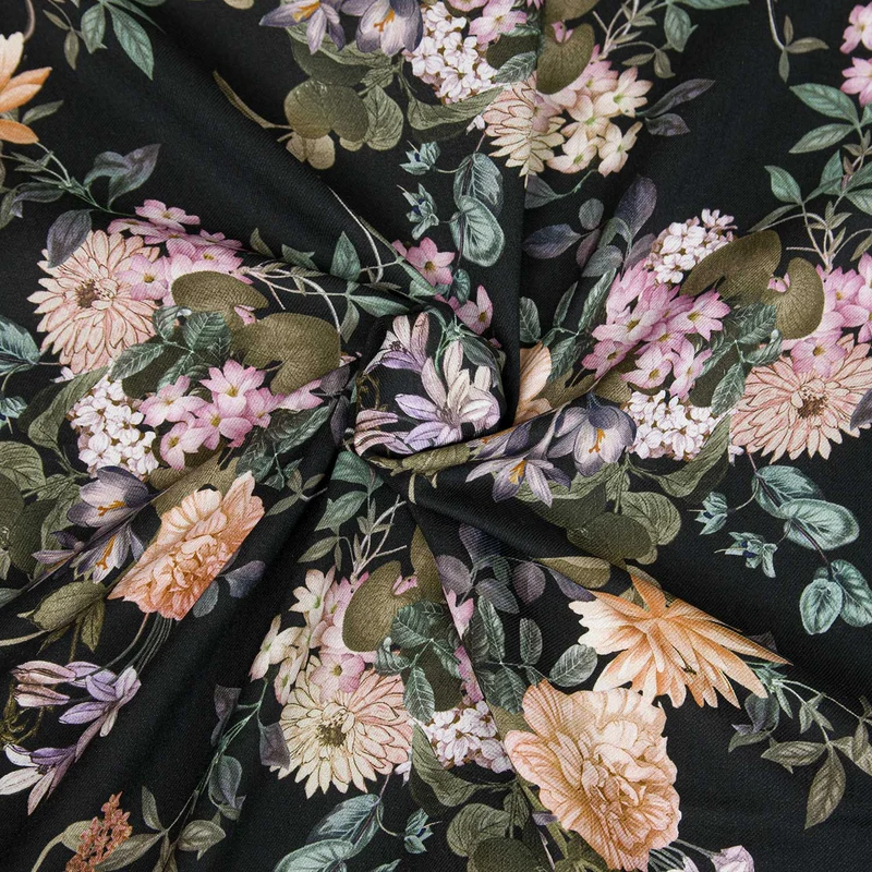Les Fleurs - Viscosa Stampata (SCAMPOLO 2 M)