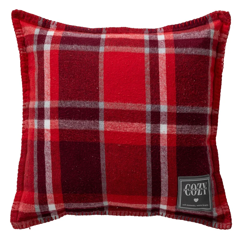 Cuscino Cozyly Lovely Reindeer 45x45 cm Cozly Red
