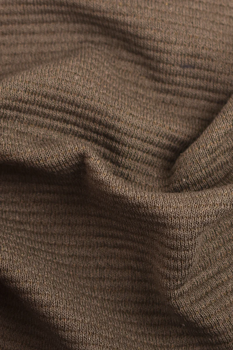 Jersey a costine elasticizzato