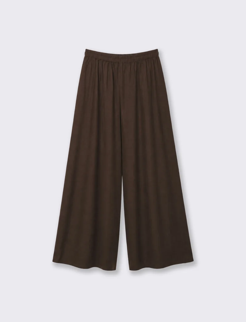 Pantalone ampio - Moro