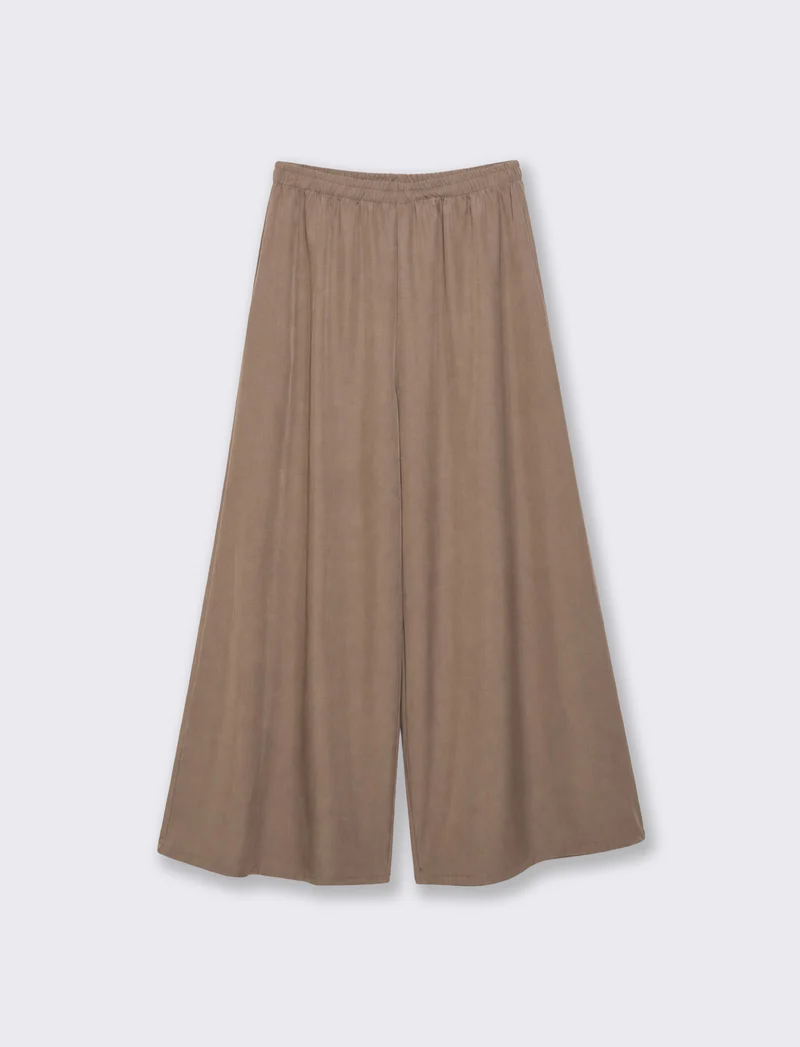 Pantalone ampio - Beige