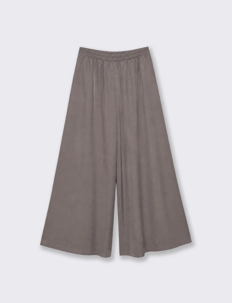Pantalone ampio - Grigio