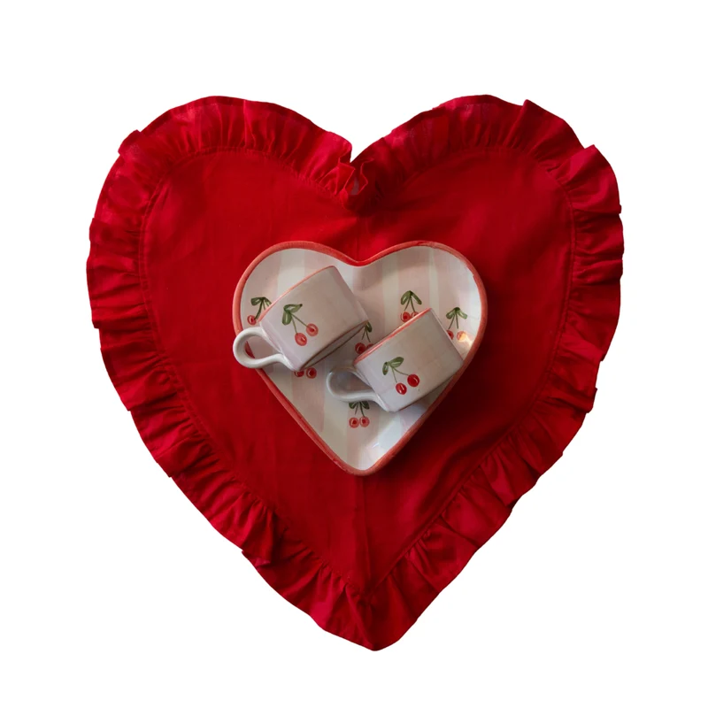 Tovaglietta Odette e Set Ma Cerise