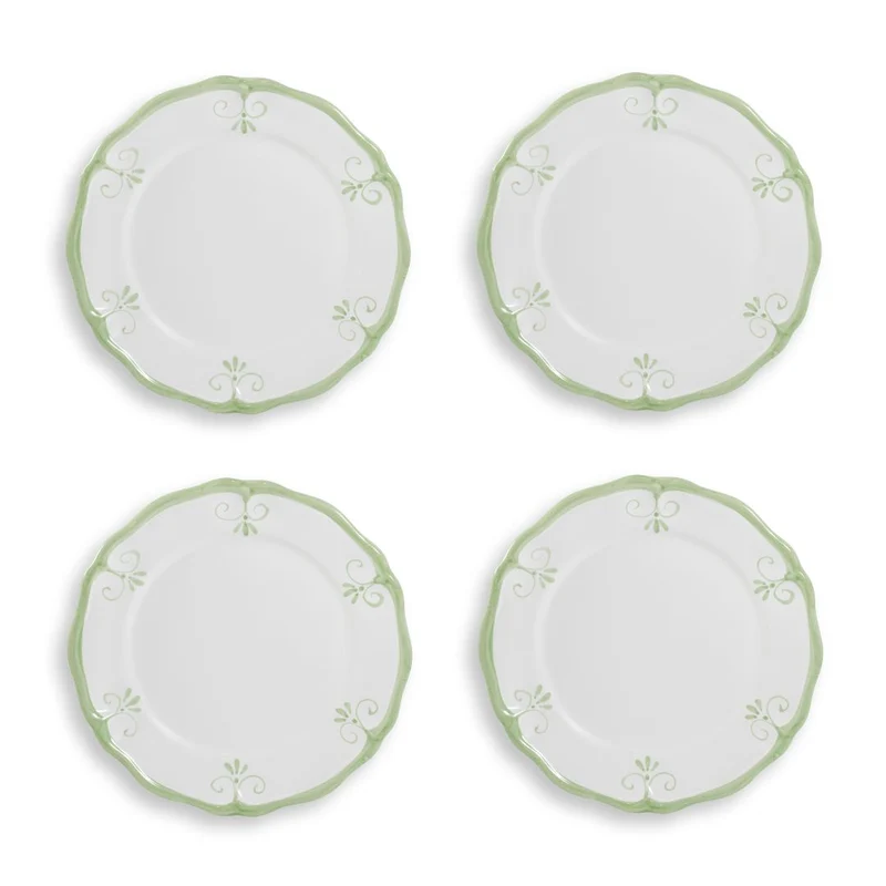 Set Piatti Primula Verdi - 4x Piani