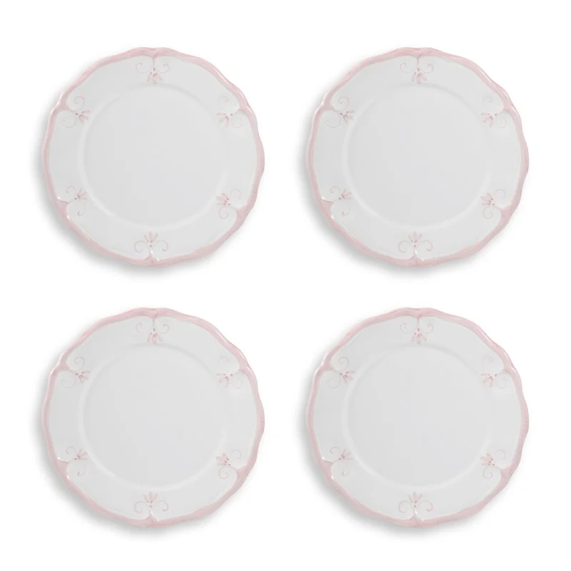 Set Piatti Primula Rosa - 4x Piani