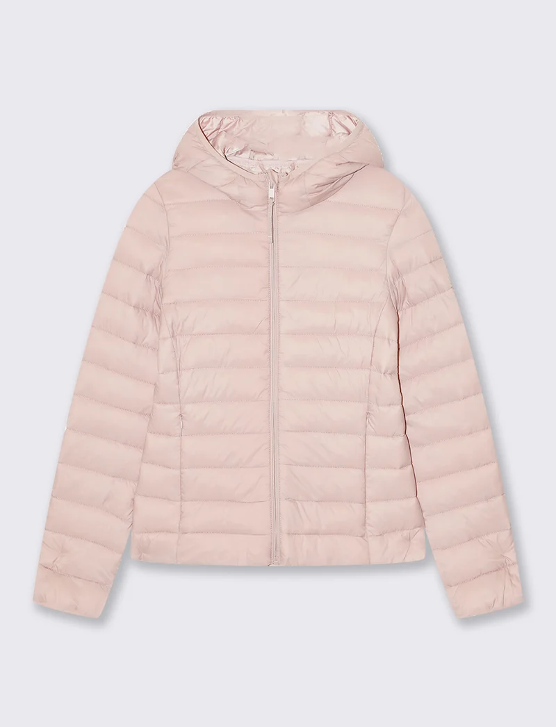 GIUBBOTTO IMBOTTITO - Rosa polvere