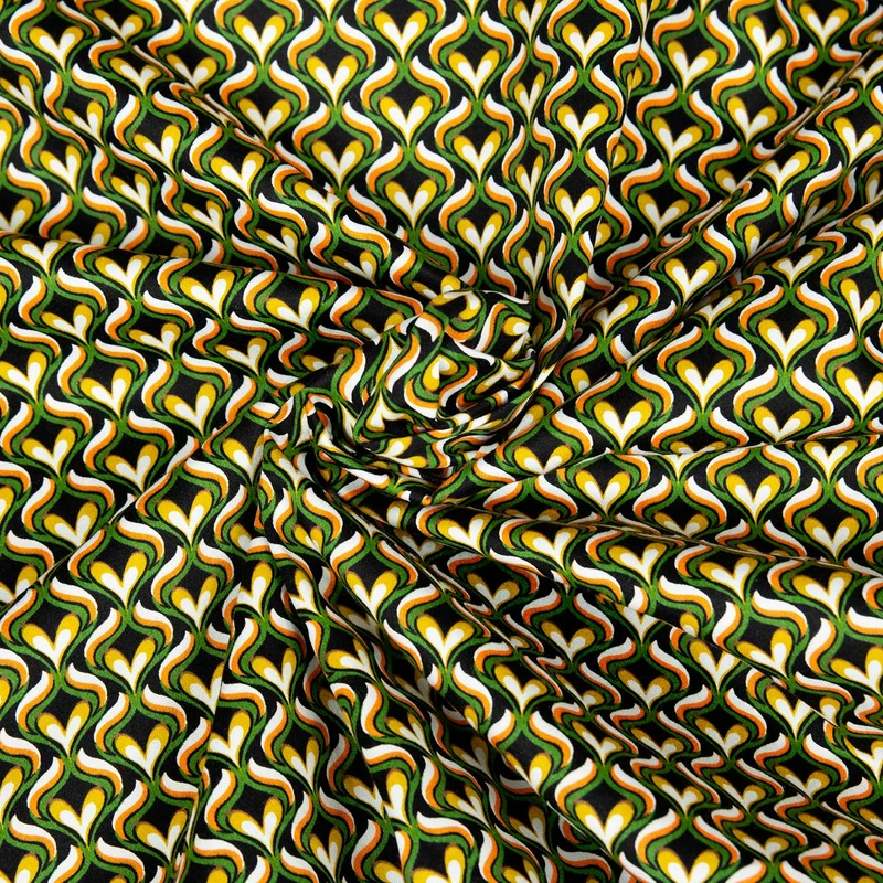 Raso di Cotone Stretch - Doge
