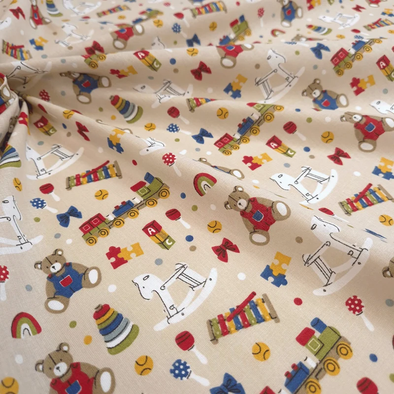 Tessuto Cotone H 150 cm - GIOCATTOLI