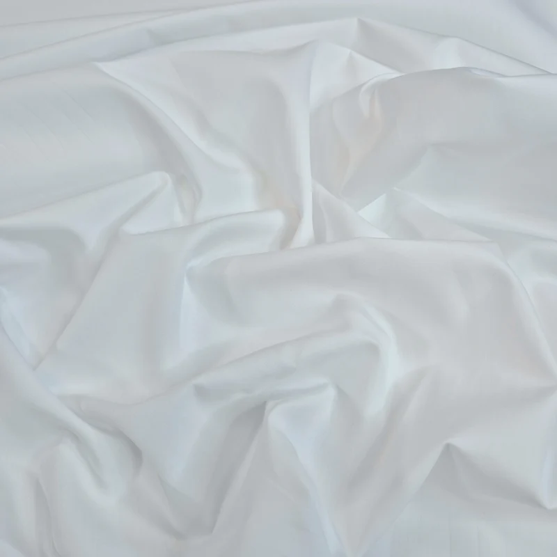 Tessuto Popeline H 150 cm - BIANCO