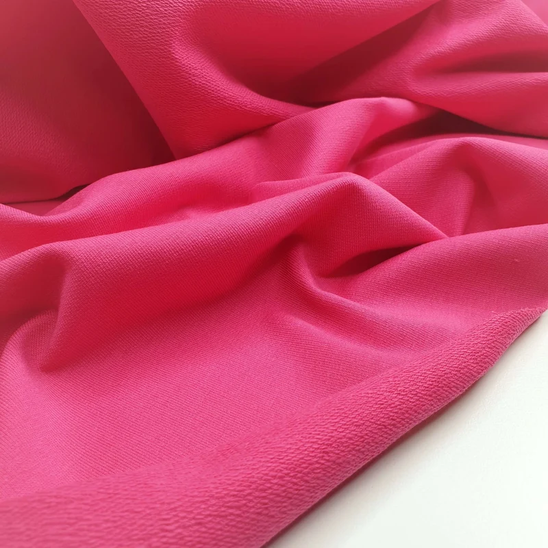 Felpa Garzata/French Terry H 180 cm - FUXIA
