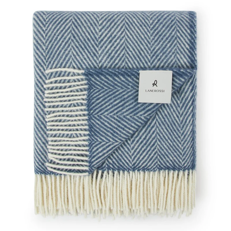 Plaid in Lana Vergine - Feder