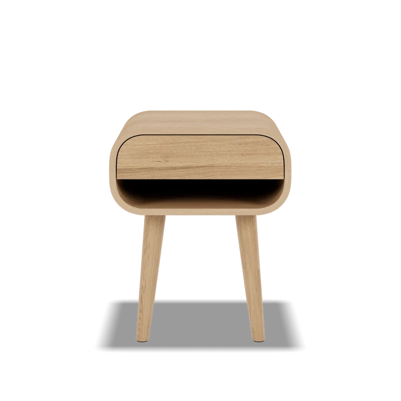 Comodino in legno Eva