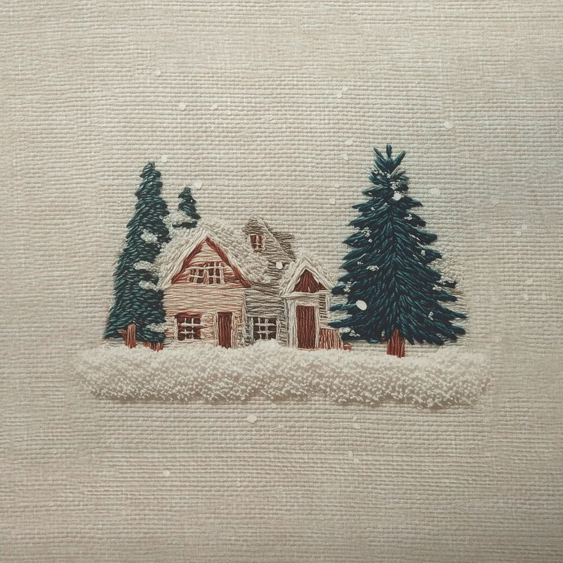 Pannello 45 x 45 cm - BAITA INNEVATA