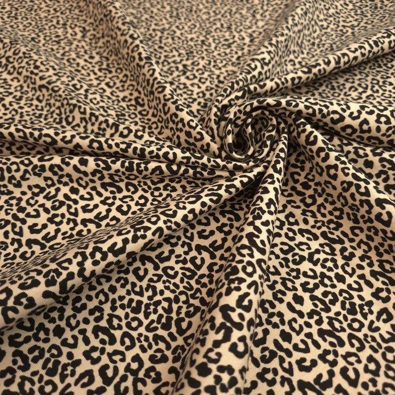 Jersey di Cotone Digital H 150 cm - LEOPARDATO