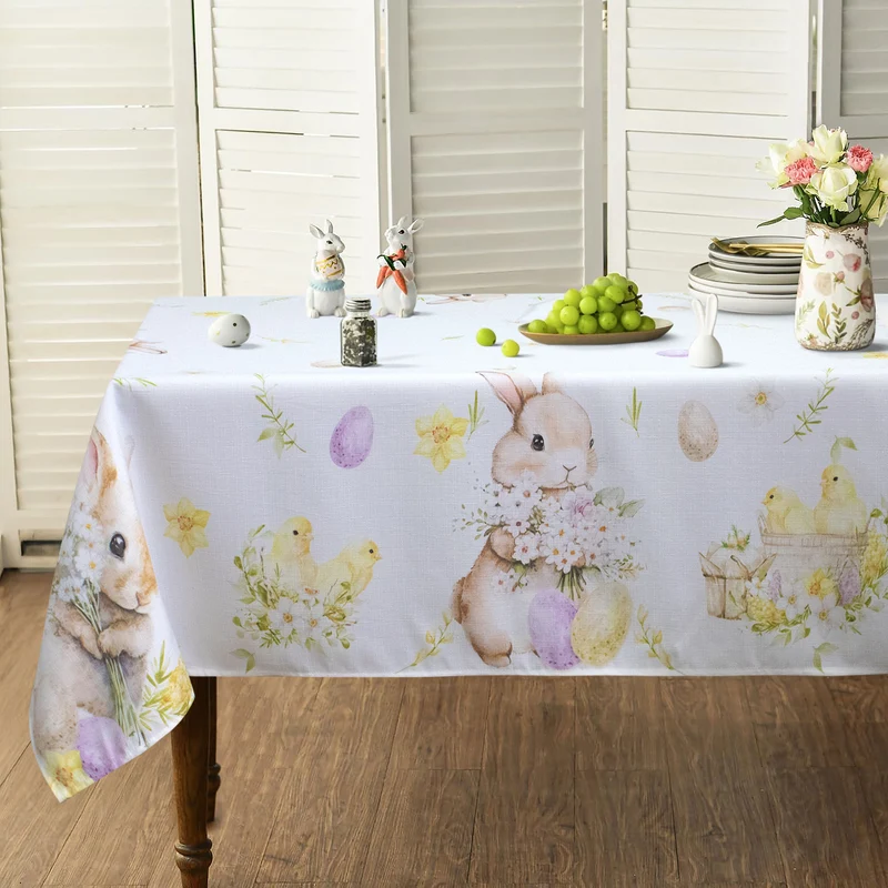 Copritavolo Pasquale tovaglia Pasqua copritavola primaverile varie misure 7050