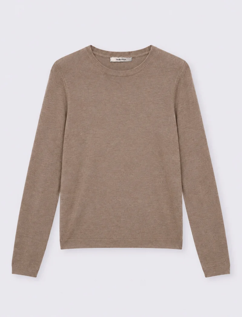 MAGLIA ML BASIC - Grigio talpa
