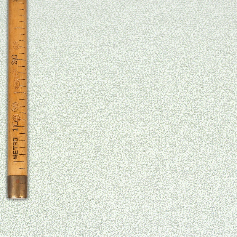 Cotone MicroPrint - Lilliput Primulina Verde / Bianco