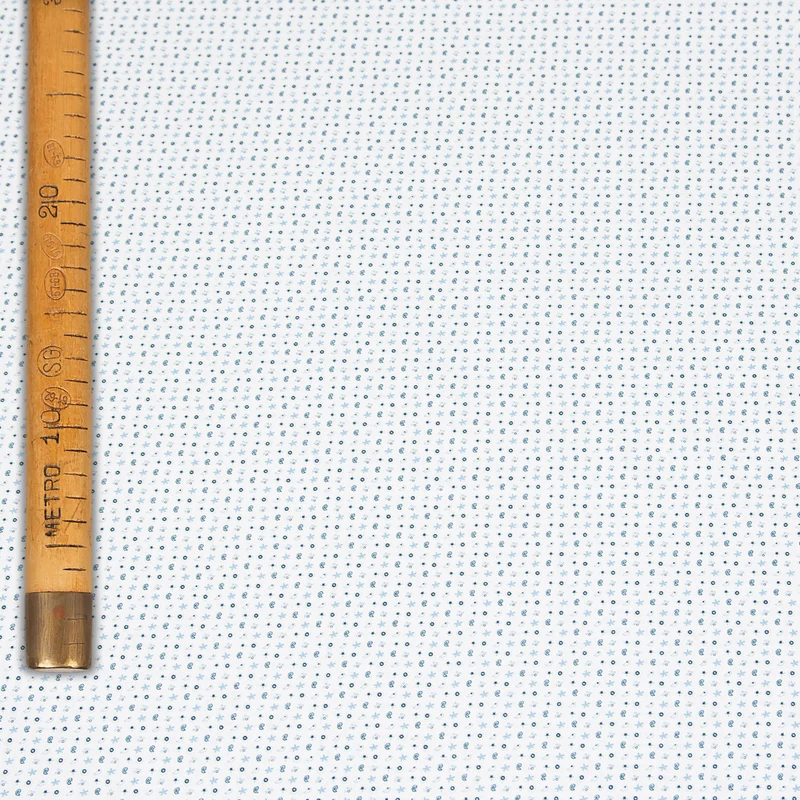 Cotone MicroPrint - Stelle & Cashmere