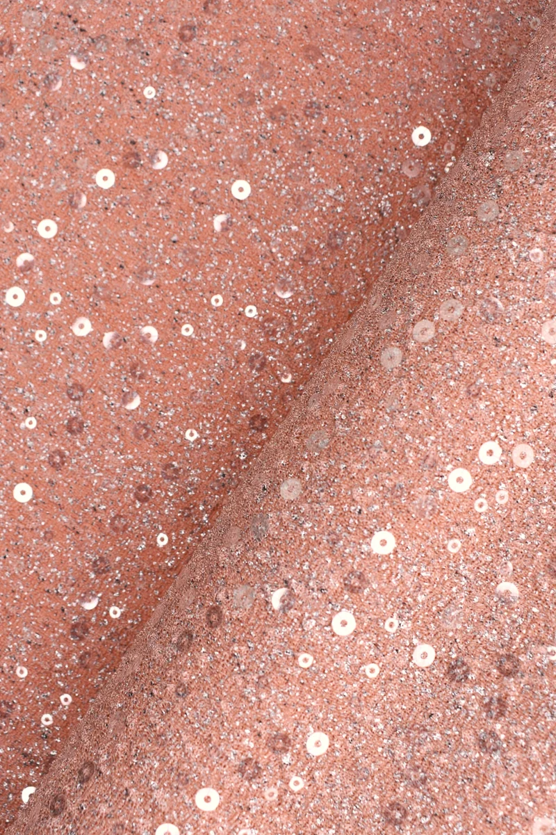 Jersey stretch sintetico con paillettes