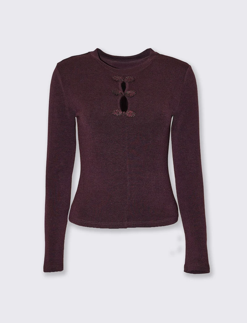Maglia manica lunga - Vinaccia