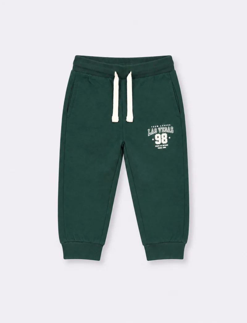 Jogger stile sportivo - Verde bottiglia