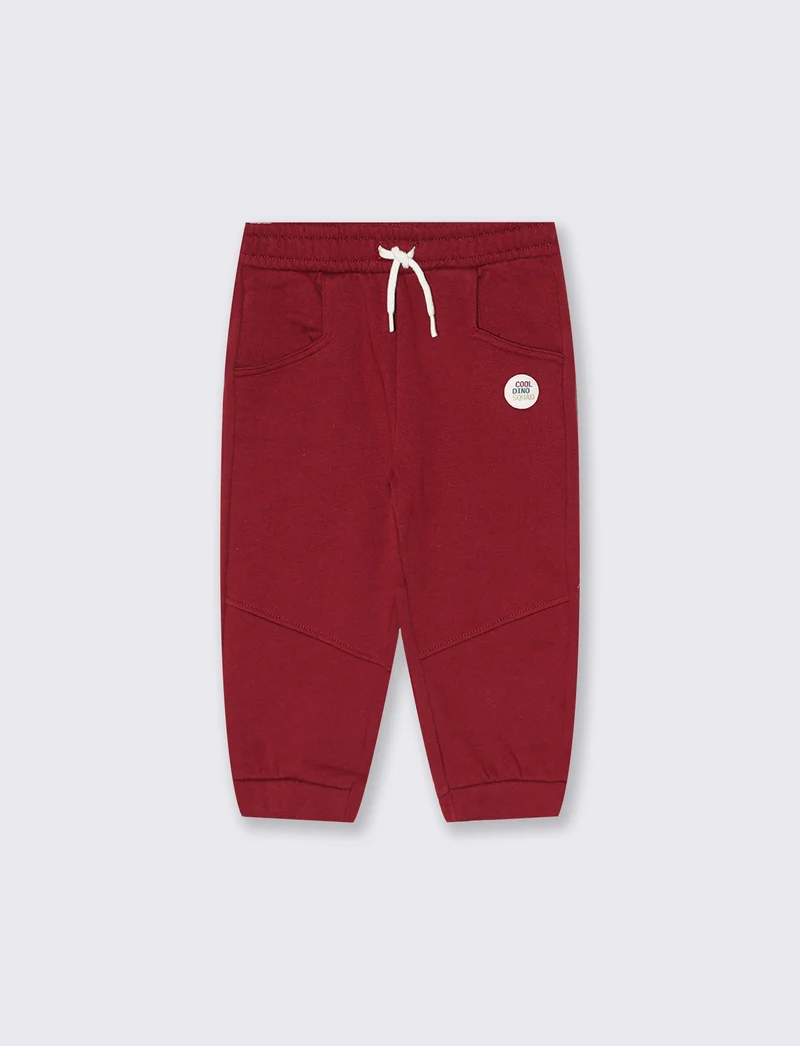 Pantafitness e Jogger in felpa casual - Bordeaux