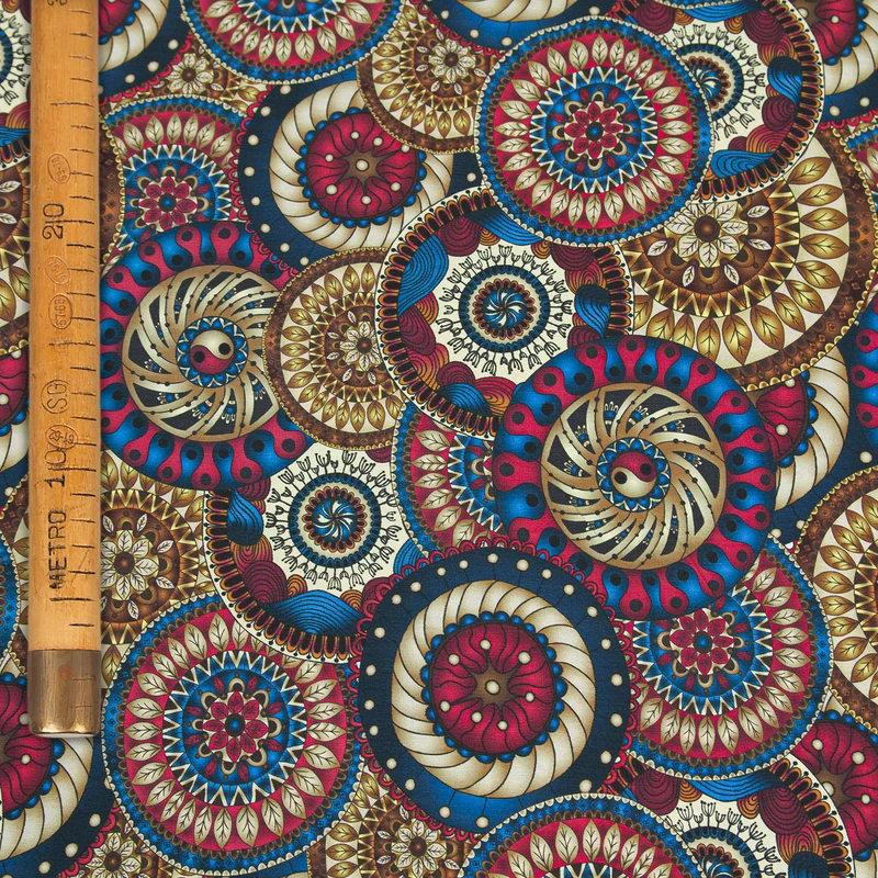 Cotone Stampato - Yin & Yang