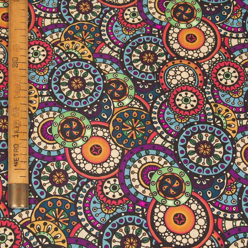 Cotone Stampato - Explore Your Mind