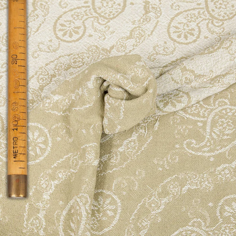 Disegno Cashmere Tubico Misto Lino - Boteh Classico