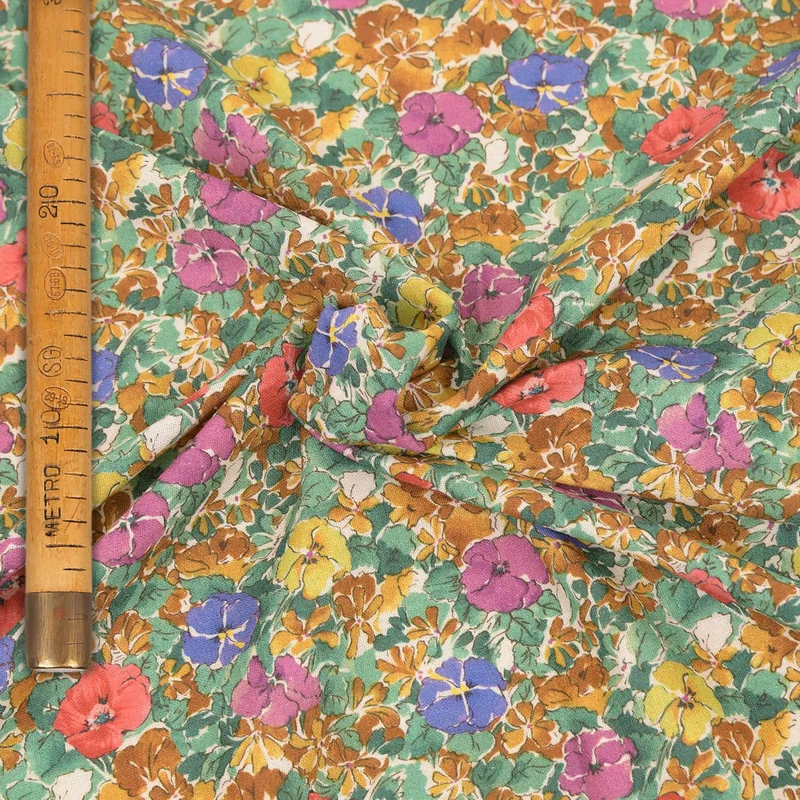 Stampa Floreale Misto Lino - Chiara