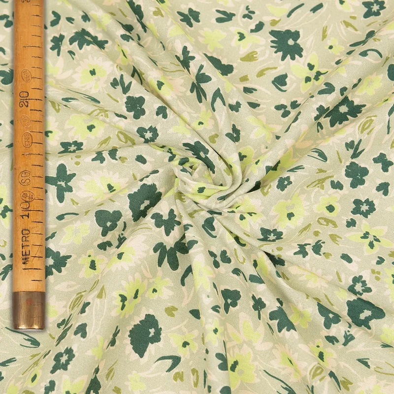 Stampa Floreale Misto Lino - Ginevra