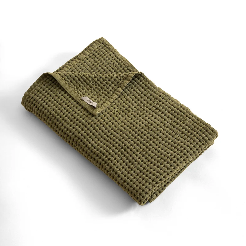 Telo doccia nido d'ape stonewashed
