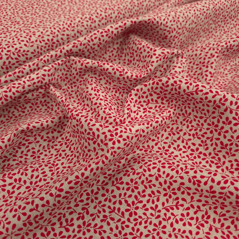 Misto Lino Fondo Grezzo H 150 cm - MINI FIORELLINI