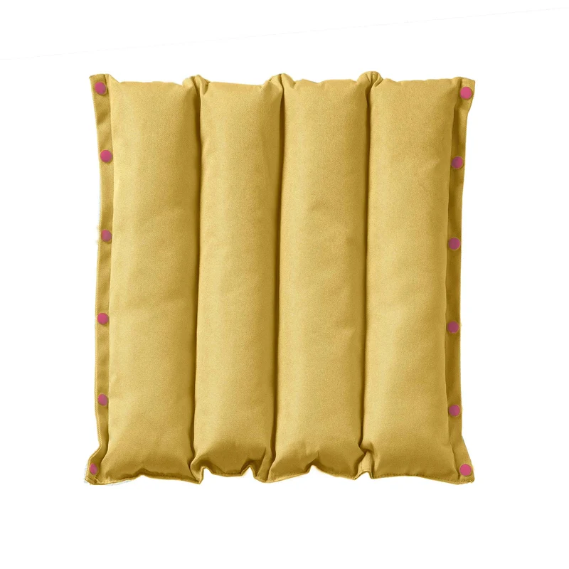 Cuscino 2 In 1 Shades 40x40 cm Tinta Unita Yellow