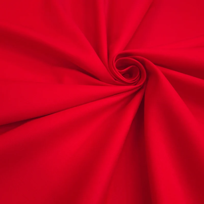 Cotone Percallino H 290 cm - ROSSO