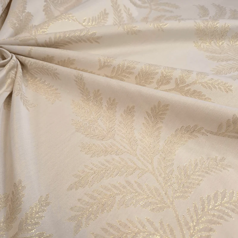 Tessuto Arredo Jacquard H 140 cm - FELCE LUREX ORO