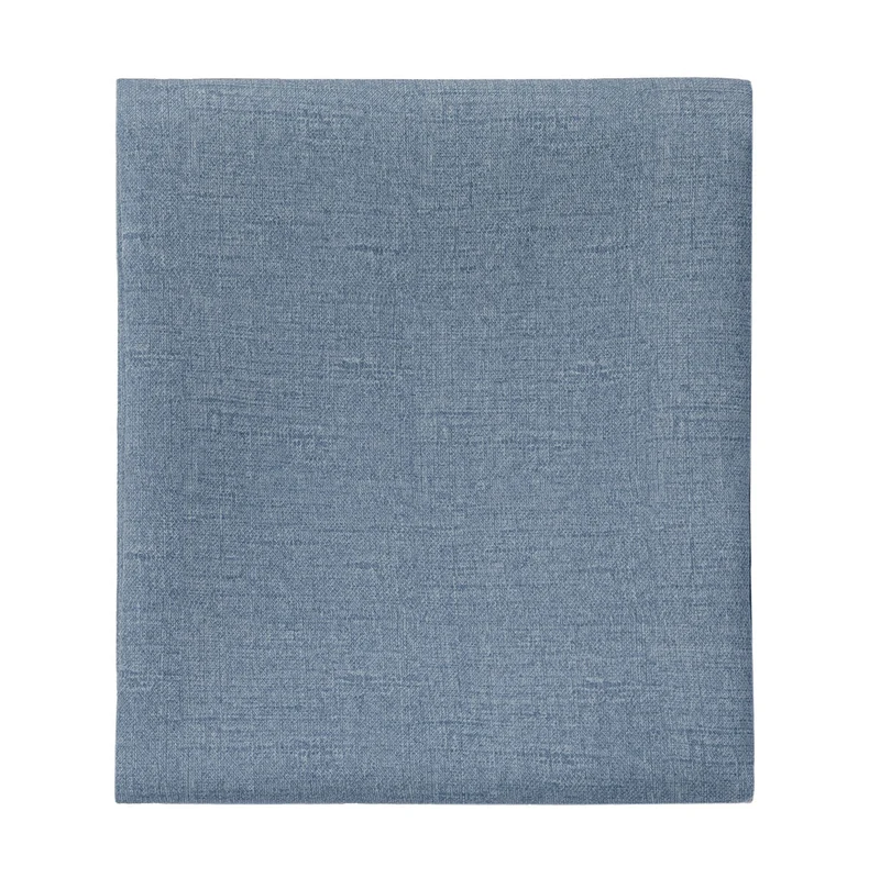 Di Maestro Tovaglia Antimacchia Effetto Lino Cm 150x260 Tinta Unita Denim Blue