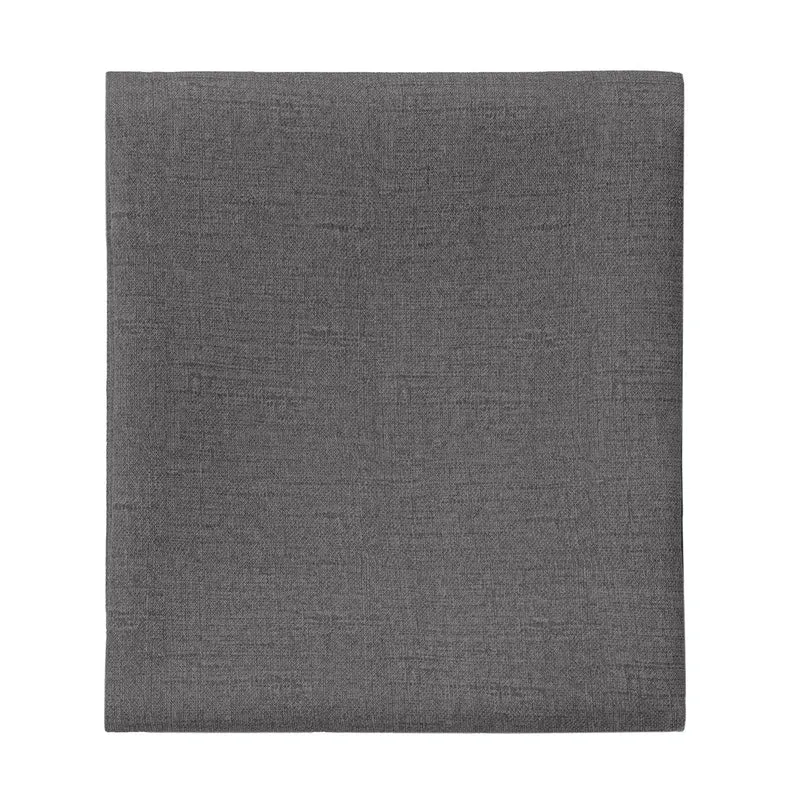 Di Maestro Tovaglia Antimacchia Effetto Lino Cm 150x260 Tinta Unita Dark Grey