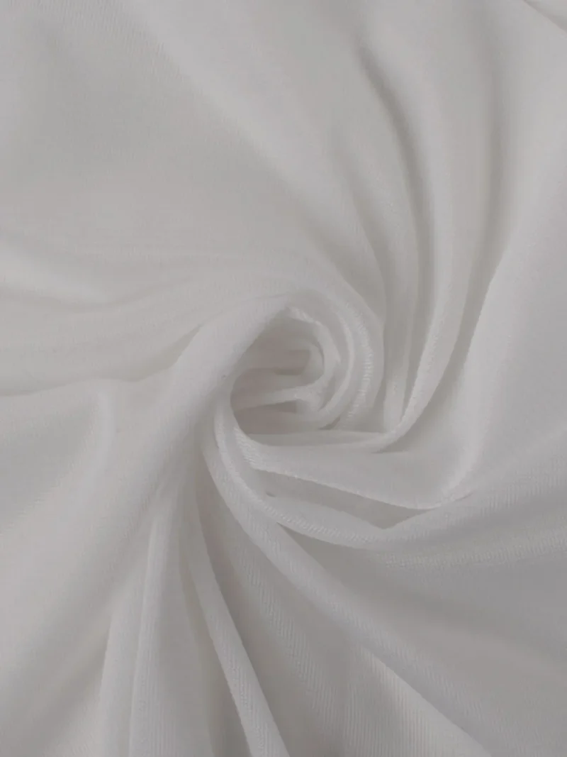 Tulle a rete bianco
