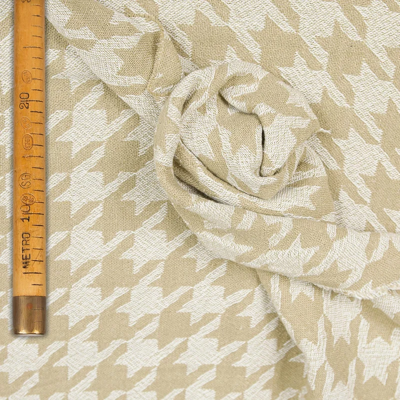 Tubico Misto Lino - Mega Pied de Poule