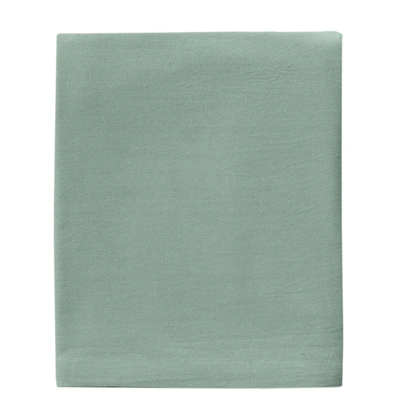 Tovaglia Tinta in Filo Atelier Fragrance 140x240 cm Tinta Unita Sage Green