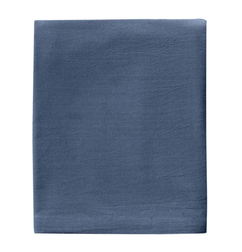 Tovaglia Tinta in Filo Atelier Fragrance 140x240 cm Tinta Unita Blue