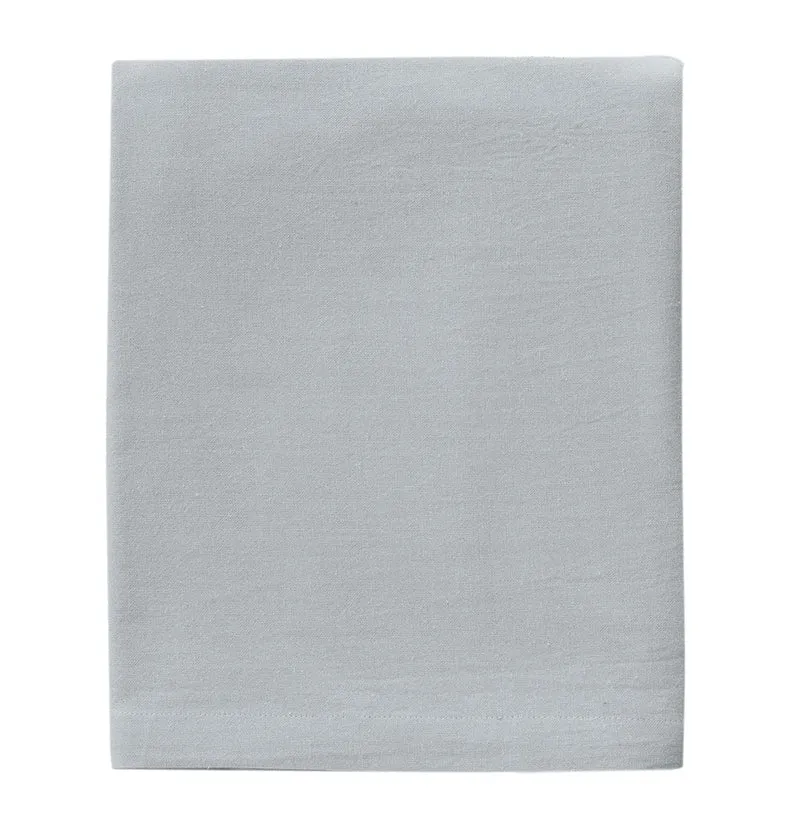Tovaglia Tinta in Filo Atelier Fragrance 140x240 cm Tinta Unita Silver Sky