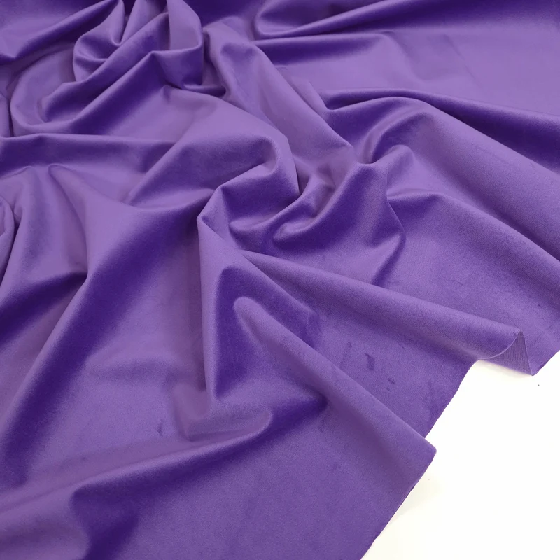 Velluto Liscio H 150 cm - VIOLA