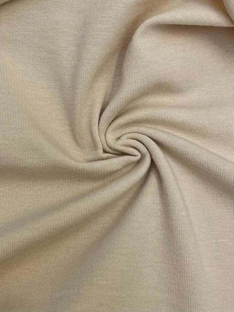 Jersey elasticizzato crema