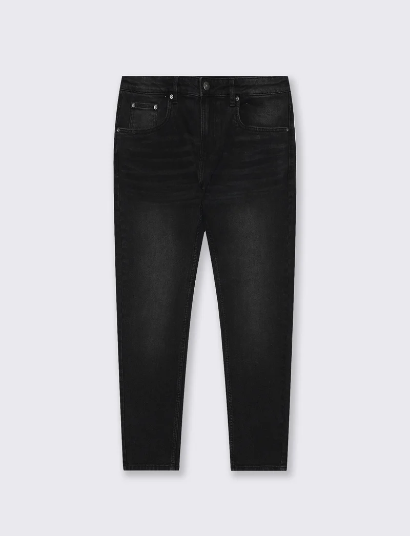 JEANS SKINNY FIT NERO. - Nero