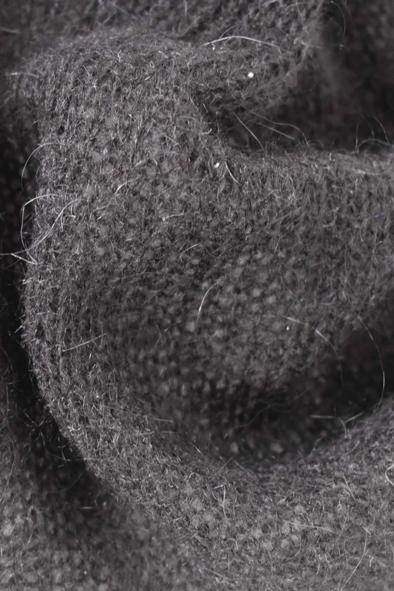 Tessuto a maglia leggera in misto mohair