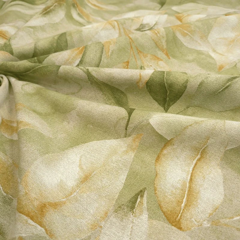 Cotone Fondo Grezzo H 280 cm - FOGLIE VERDI